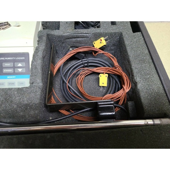 Cole-Palmer Digi-Sense Thermometer Temperature / Humidity Thermocouple 91090-00 - Picture 5 of 9